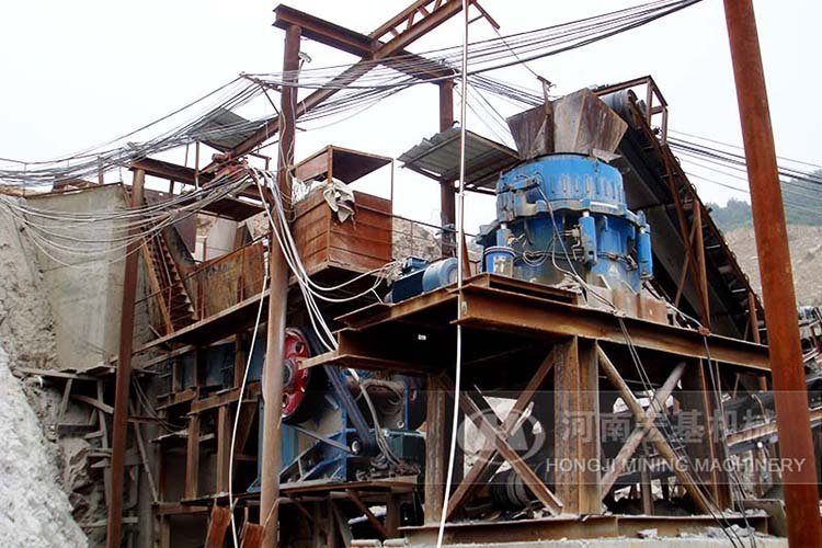 圓錐式石頭破碎機