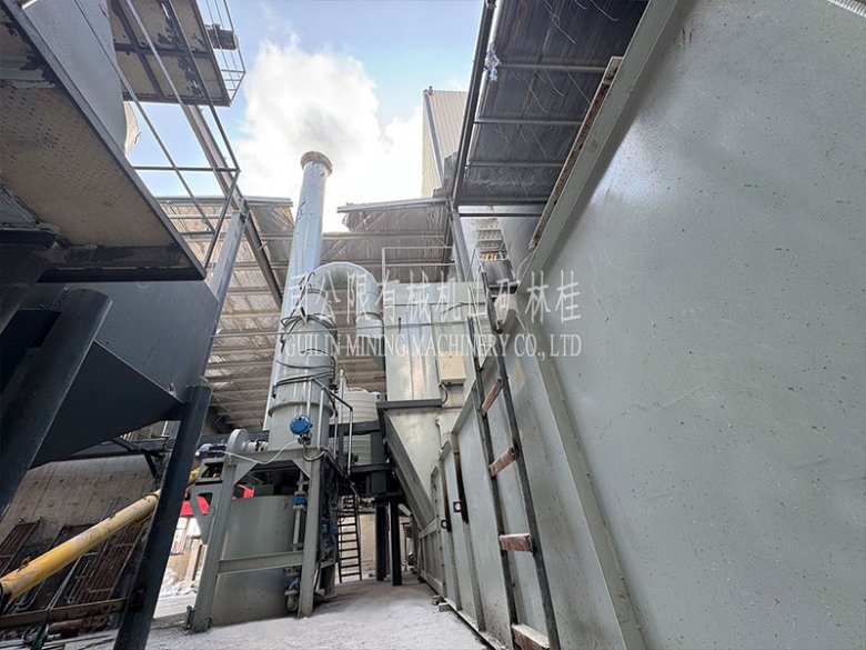 Calcium hydroxide production line